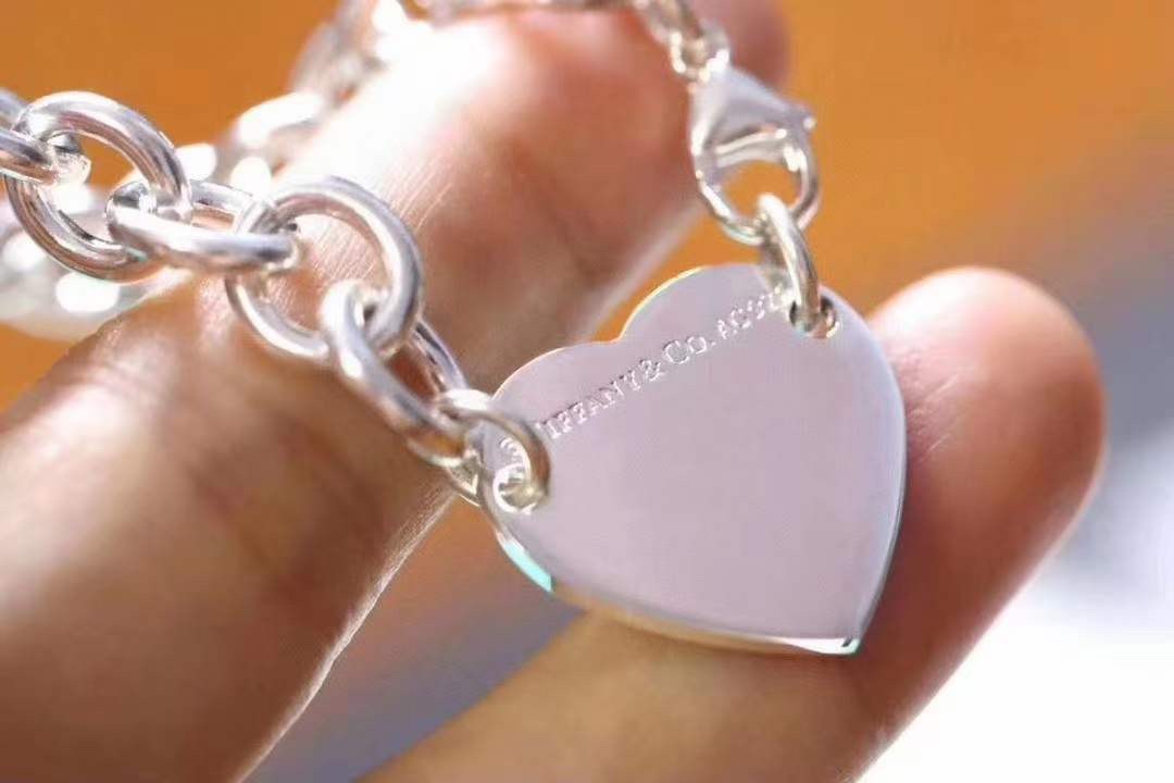 Tiffany & Co. Tiffany&Co.蒂芙尼心形心牌手链