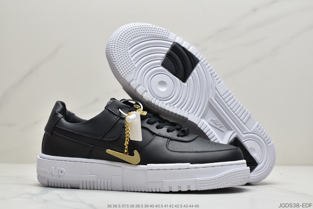 180 Nike AF1 Pixel “像素解构白” 解构机能风空军一号百搭休闲板鞋 CK6649-100