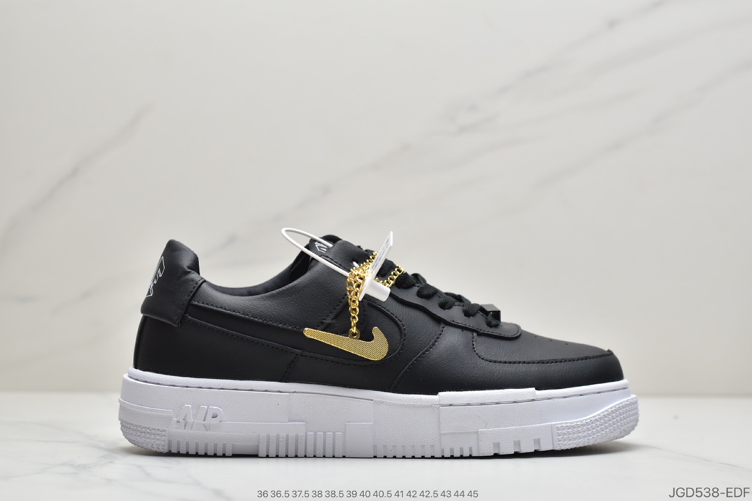180 Nike AF1 Pixel “像素解构白” 解构机能风空军一号百搭休闲板鞋 CK6649-100