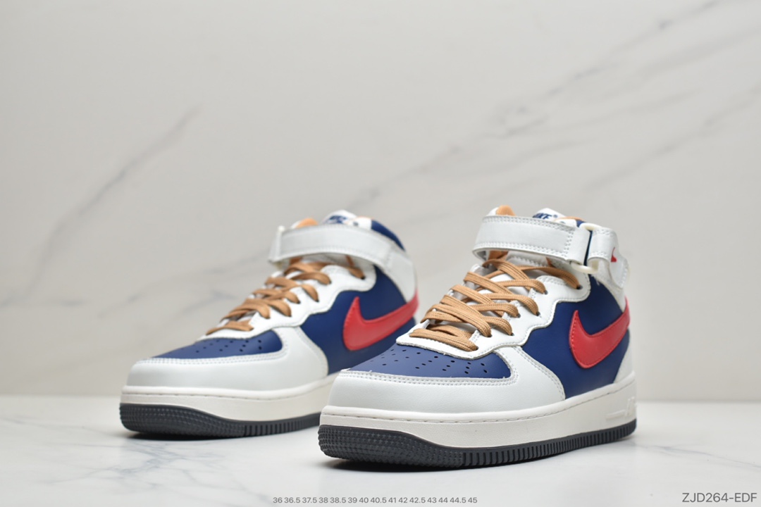 240 耐克Nike Air Force 1 07空军一号中帮百搭休闲运动板鞋512745-068