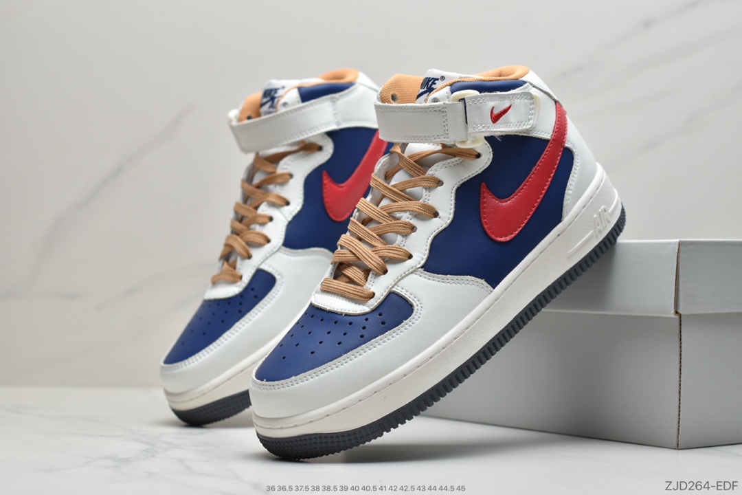 240 耐克Nike Air Force 1 07空军一号中帮百搭休闲运动板鞋512745-068