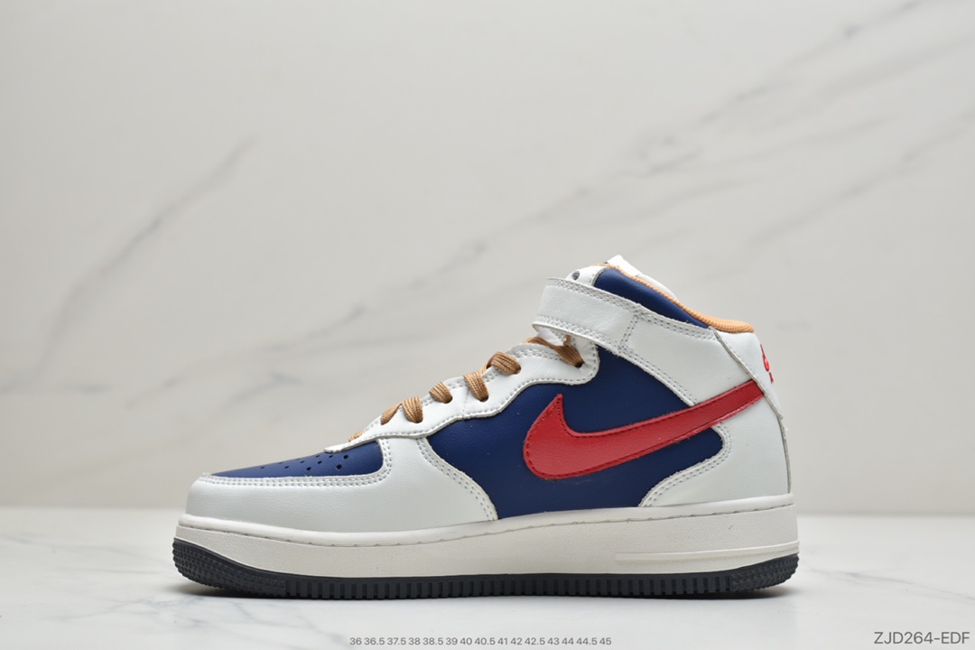 240 耐克Nike Air Force 1 07空军一号中帮百搭休闲运动板鞋512745-068