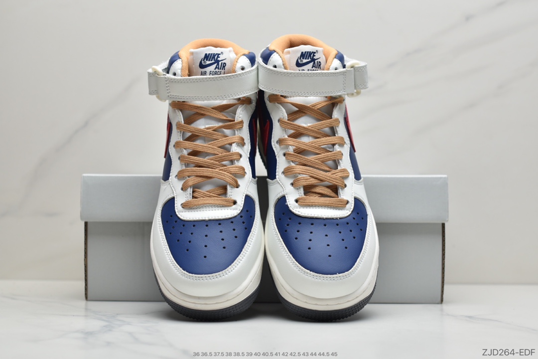 240 耐克Nike Air Force 1 07空军一号中帮百搭休闲运动板鞋512745-068