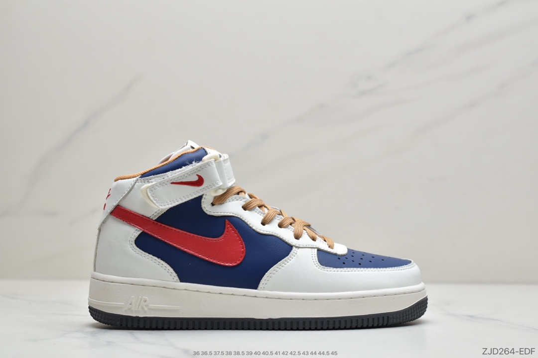 240 耐克Nike Air Force 1 07空军一号中帮百搭休闲运动板鞋512745-068