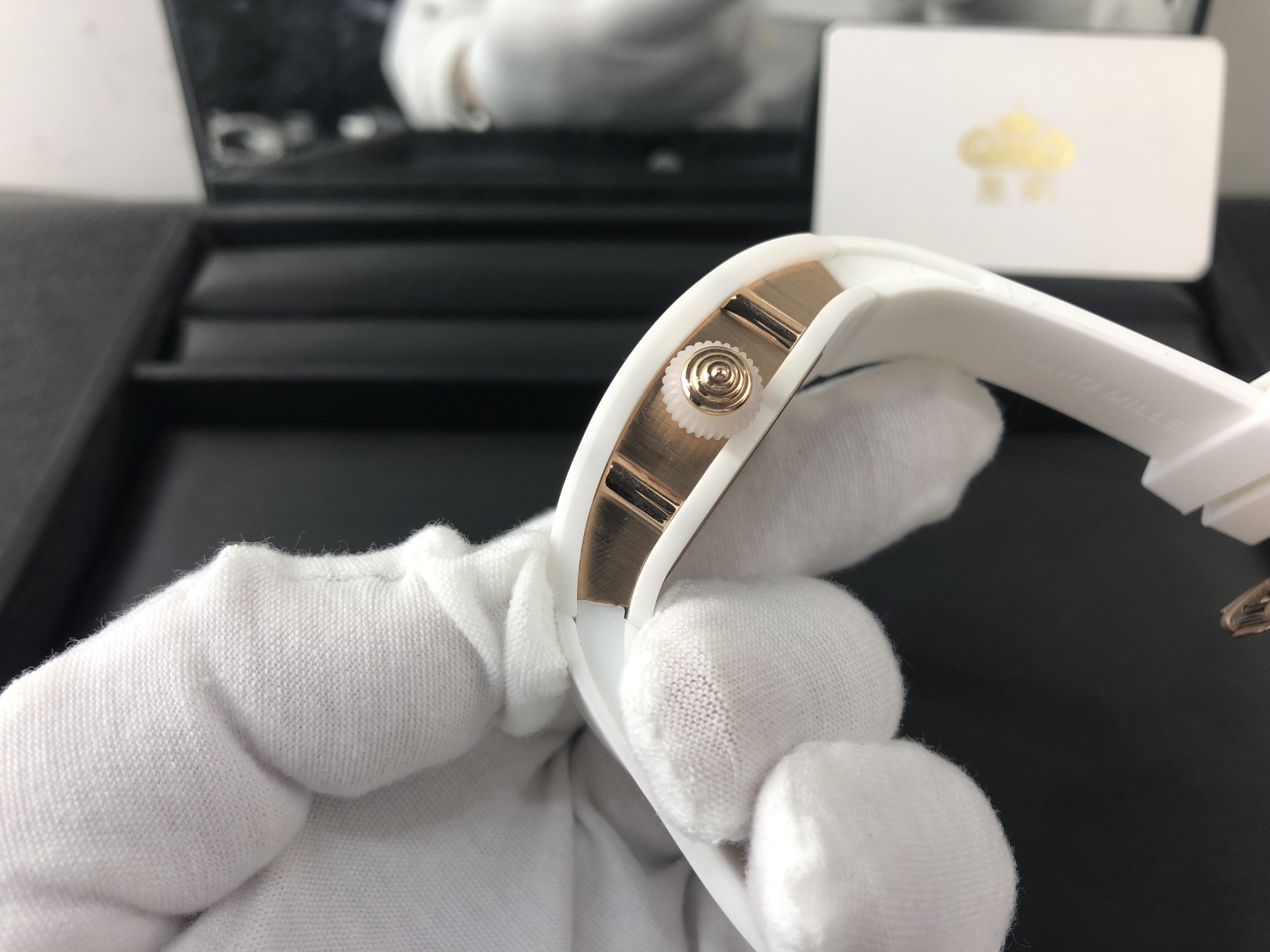Richard Mille 皇家 理查德米勒全陶瓷全白女表
