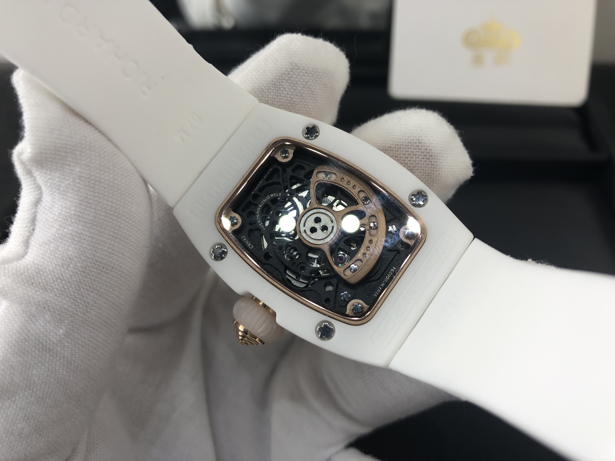 Richard Mille 皇家 理查德米勒全陶瓷全白女表