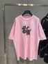 How to start selling replica Balenciaga Clothing T-Shirt Dark Pink Printing Cotton Short Sleeve