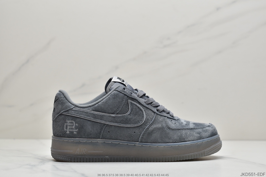 160 耐克Reigning Champ X Nike Air Force1 Low 卫冕冠军联名空军一号低帮板鞋AA1117-118