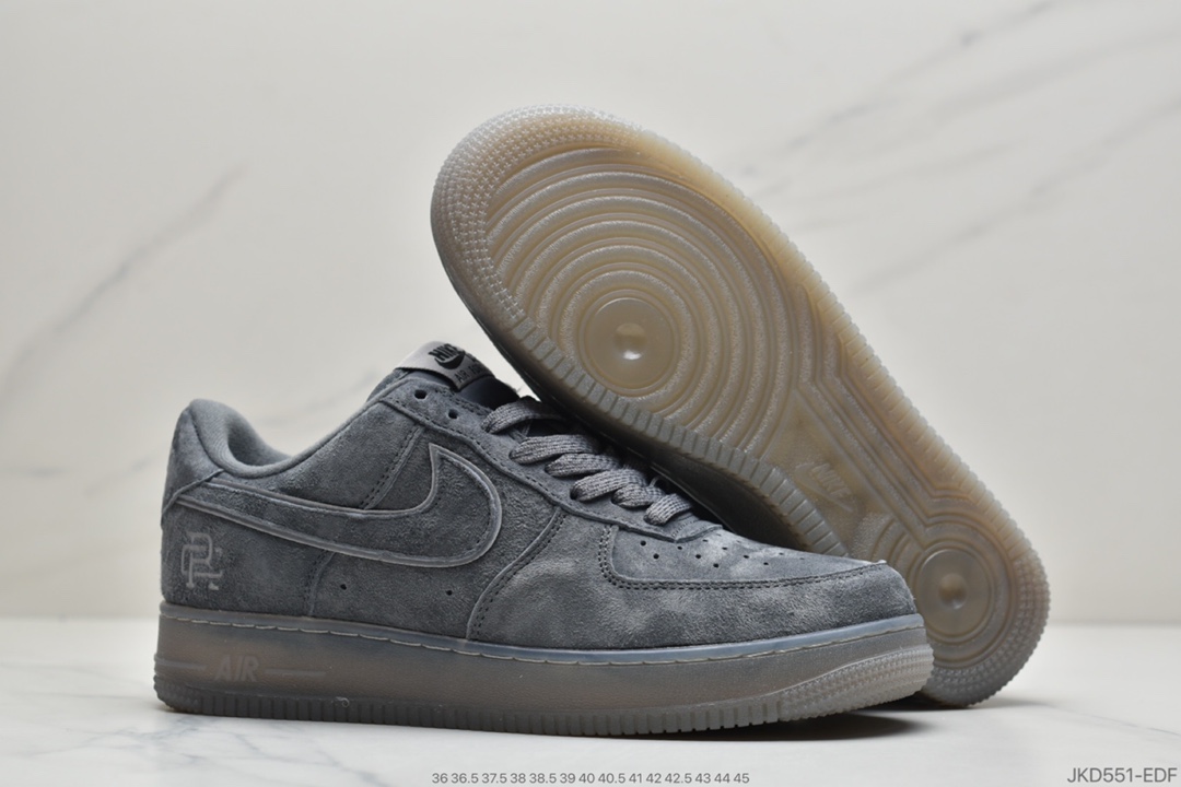 160 耐克Reigning Champ X Nike Air Force1 Low 卫冕冠军联名空军一号低帮板鞋AA1117-118