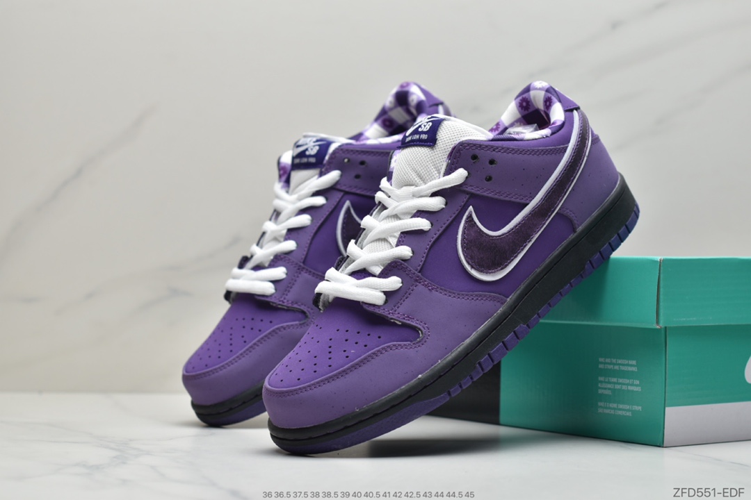 280 冰镇龙虾 Concepts x Nike SB Dunk Low ”Purple Lobster” 扣篮系列低帮运动滑板板鞋 BV1310-555