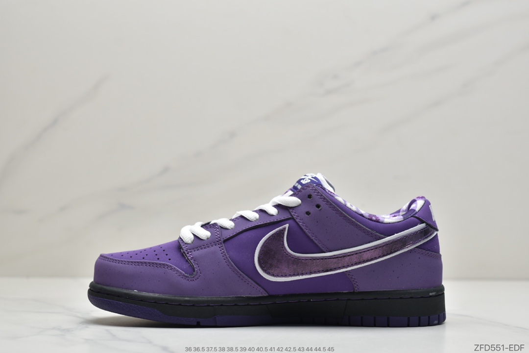 280 冰镇龙虾 Concepts x Nike SB Dunk Low ”Purple Lobster” 扣篮系列低帮运动滑板板鞋 BV1310-555
