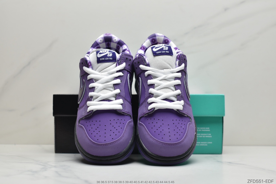 280 冰镇龙虾 Concepts x Nike SB Dunk Low ”Purple Lobster” 扣篮系列低帮运动滑板板鞋 BV1310-555