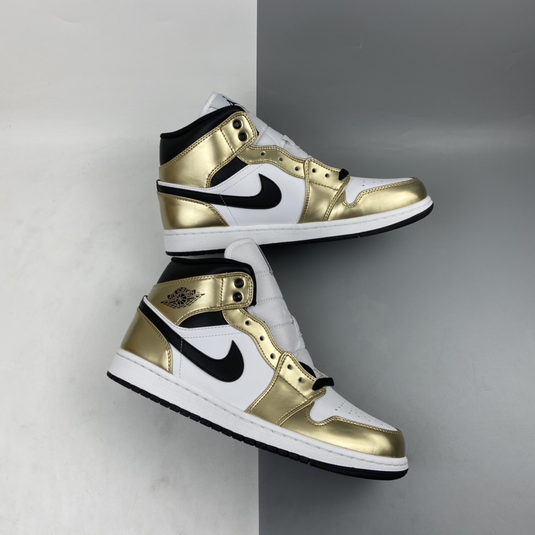 280 Air Jordan 1 Mid AJ1 乔1 中帮百搭休闲运动板鞋 DC1419-700