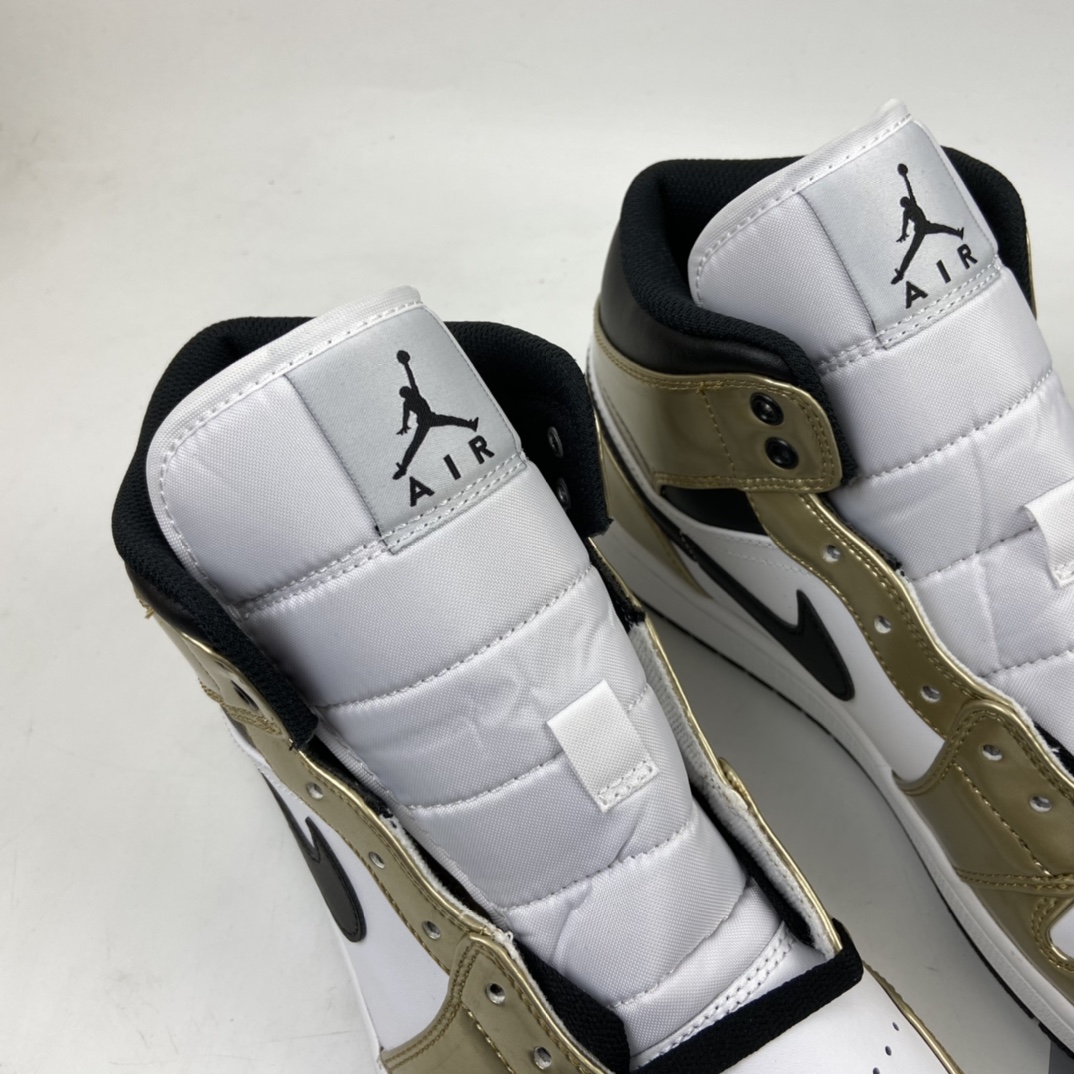 280 Air Jordan 1 Mid AJ1 乔1 中帮百搭休闲运动板鞋 DC1419-700