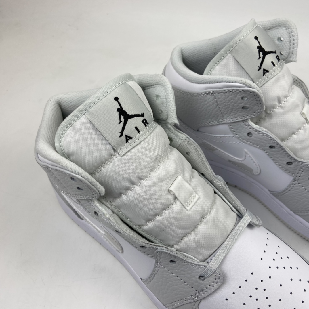 280 Air Jordan 1 Mid AJ1 乔1 中帮百搭休闲运动板鞋 DD3235-100