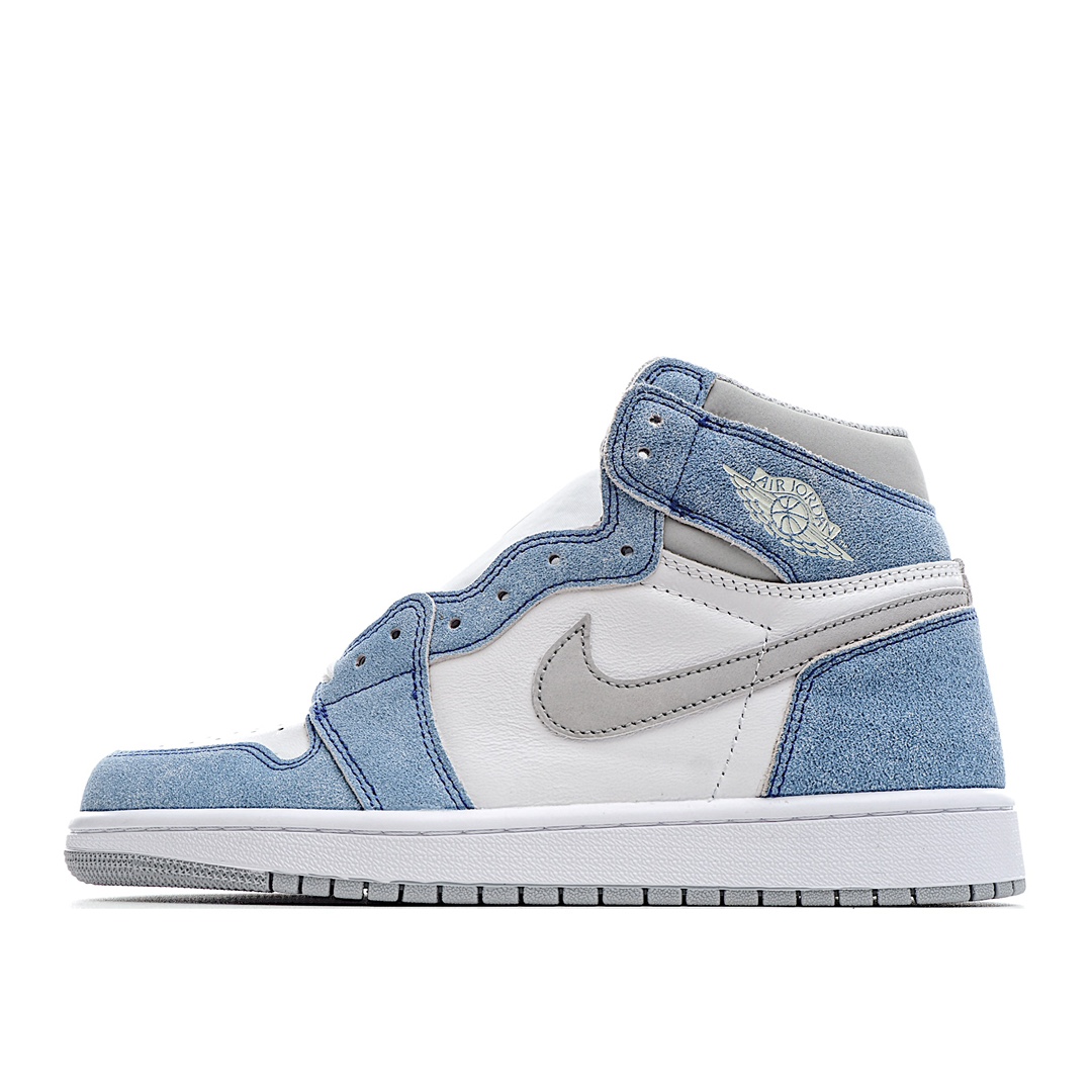 I0 Air Jordan 1 Retro High Hyper Royal AJ1乔1高帮文化篮球鞋 水洗北卡蓝