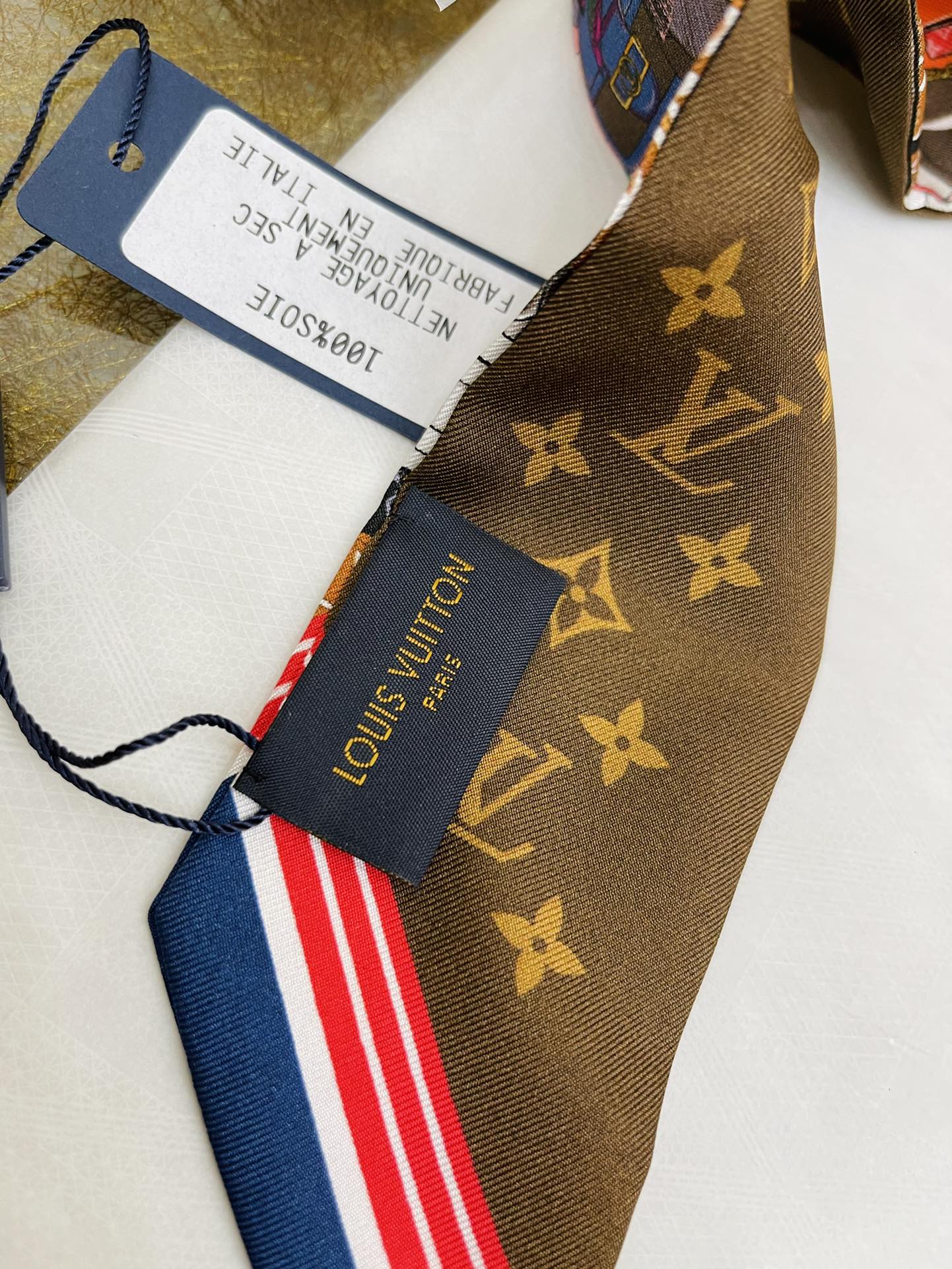 LV路易威登100%真丝Privé BB 束发带M76111