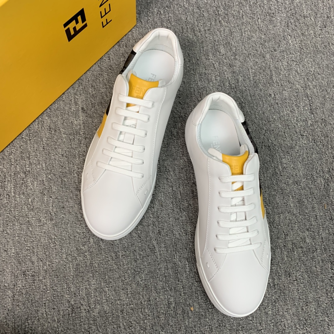 Fendi Style Leather Men's Shoes Lookbook Reference image 2