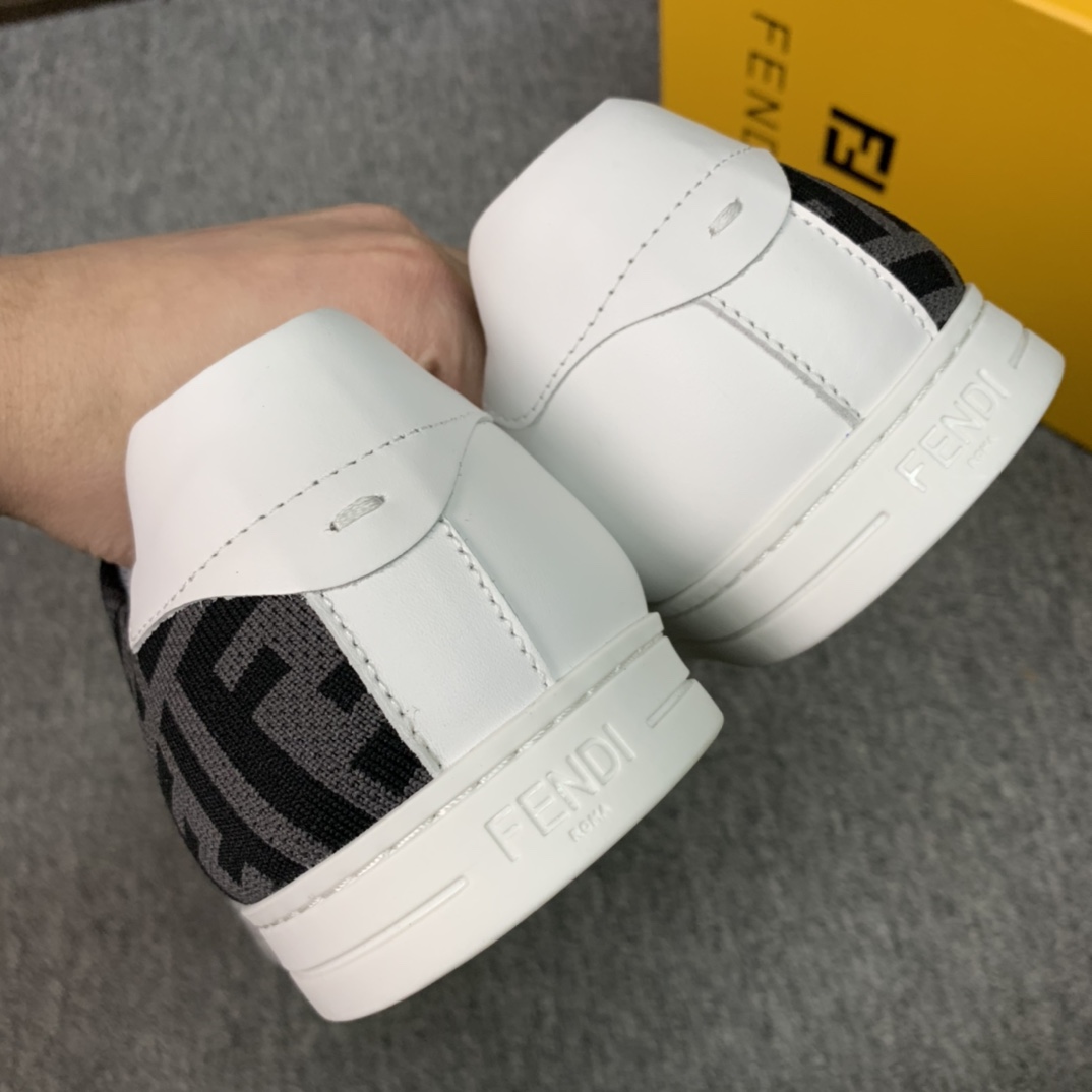 Fendi Style Leather Men's Shoes style reference detail image 9 from source 781813