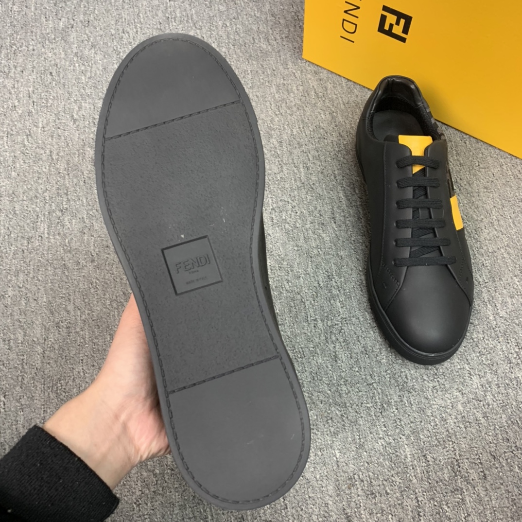 Fendi Style Leather Men's Shoes style reference detail image 7 from source 781820
