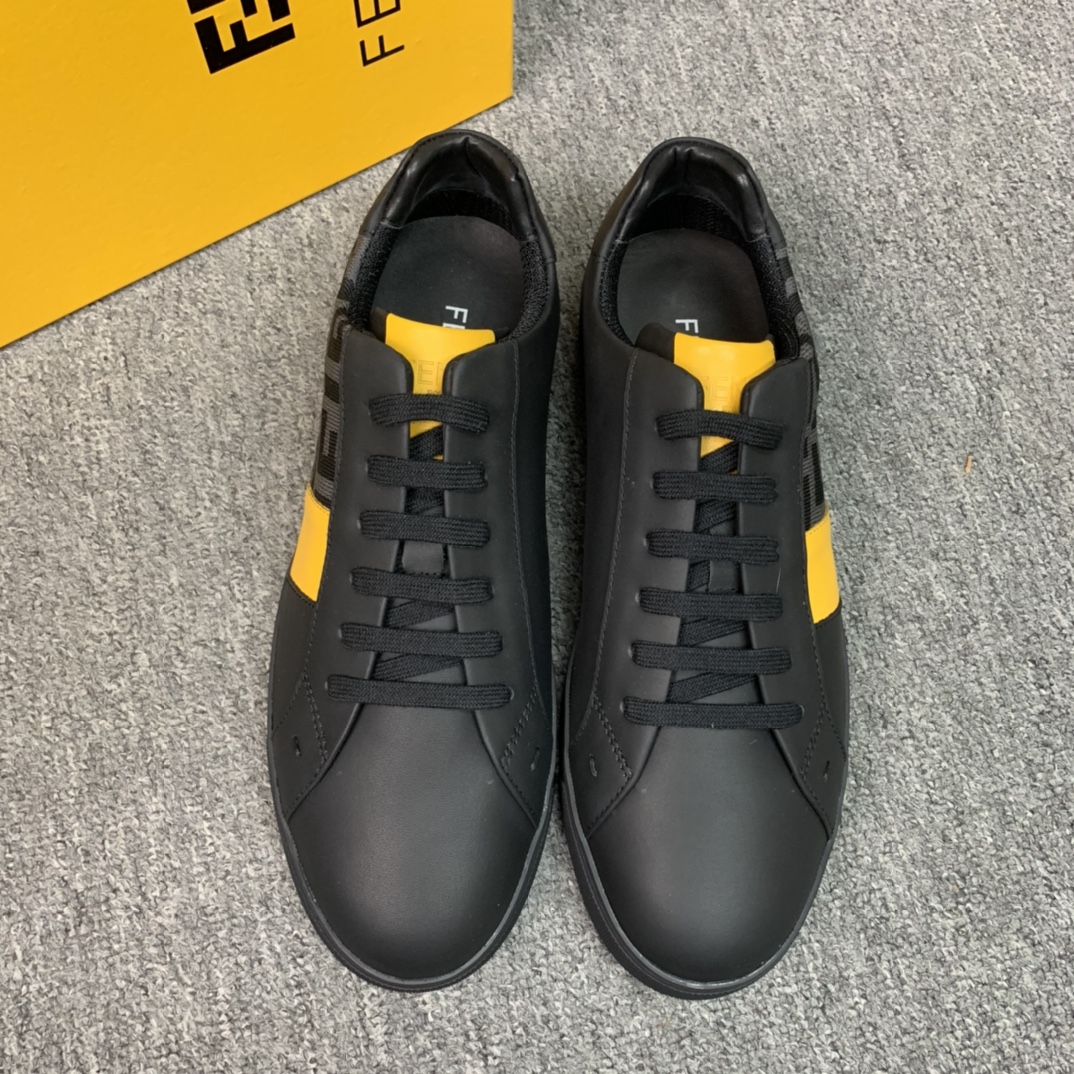 Fendi Style Leather Men's Shoes Lookbook Reference image 1