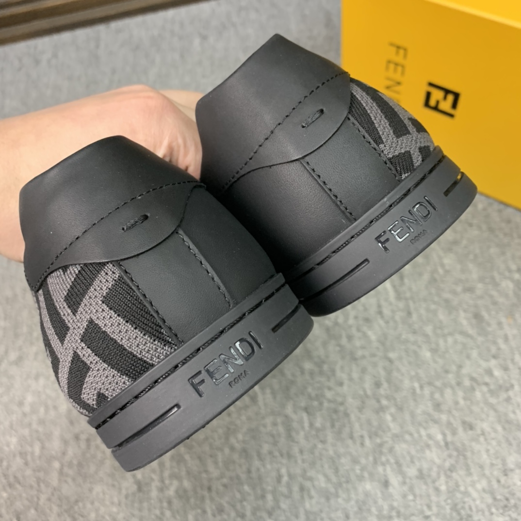 Fendi Style Leather Men's Shoes style reference detail image 9 from source 781820