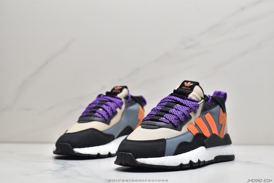 190 Adidas Nite Jogger Winterized 复古休闲运动跑鞋 FZ3664