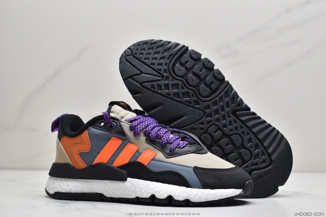 190 Adidas Nite Jogger Winterized 复古休闲运动跑鞋 FZ3664