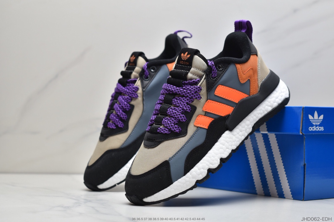 190 Adidas Nite Jogger Winterized 复古休闲运动跑鞋 FZ3664