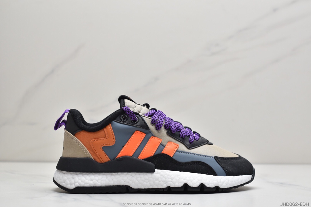 190 Adidas Nite Jogger Winterized 复古休闲运动跑鞋 FZ3664