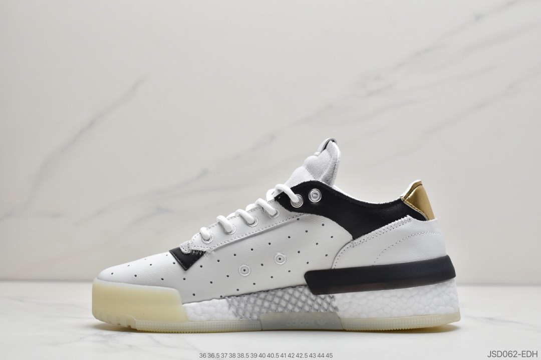 200 阿迪达斯Adidas Originals Rivalry RM LOW”Tricolor”中底爆米花百搭低帮复古休闲运动休闲球鞋  EF6443