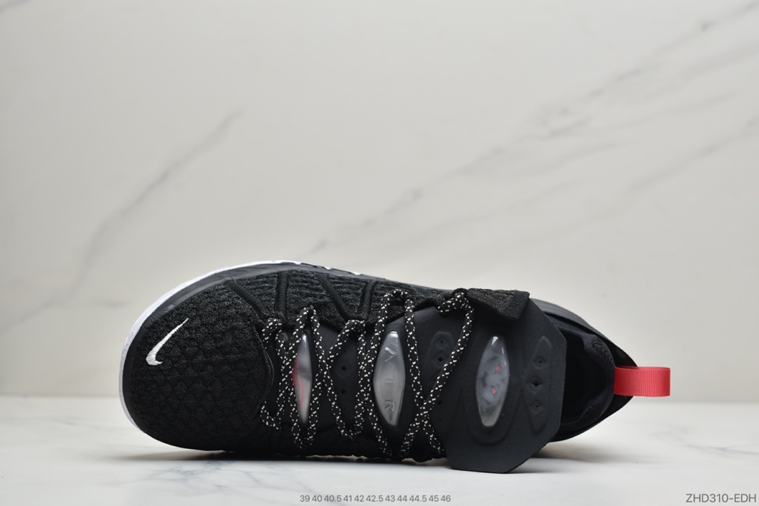 300NIKE LEBRON XVIII 18 LOW EP詹姆斯18代篮球鞋中帮气垫实战篮球鞋 CQ9283-001