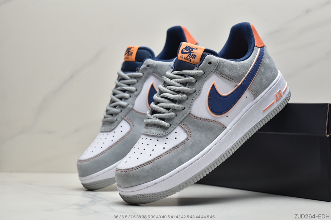 240 耐克 空军中帮灰黄拼接 Nike Air Force 1 Low “Christmas” 空军一号 CQ5059-103