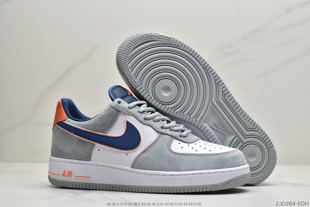 240 耐克 空军中帮灰黄拼接 Nike Air Force 1 Low “Christmas” 空军一号 CQ5059-103