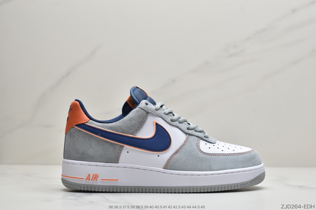 240 耐克 空军中帮灰黄拼接 Nike Air Force 1 Low “Christmas” 空军一号 CQ5059-103