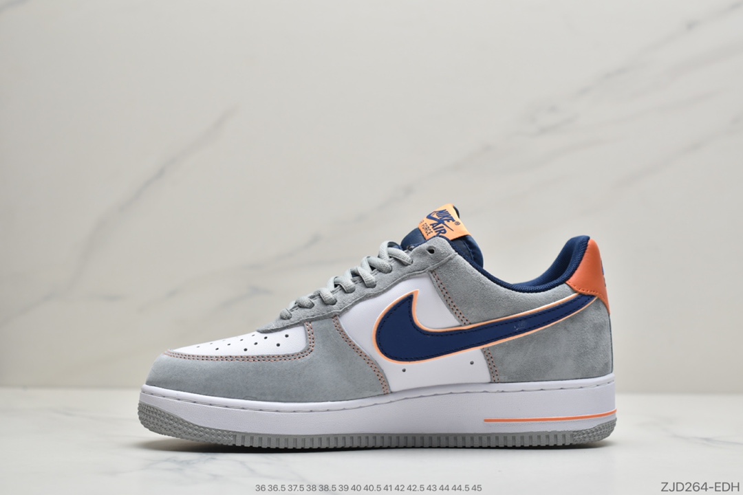 240 耐克 空军中帮灰黄拼接 Nike Air Force 1 Low “Christmas” 空军一号 CQ5059-103