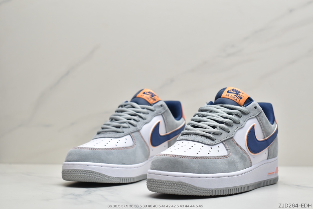 240 耐克 空军中帮灰黄拼接 Nike Air Force 1 Low “Christmas” 空军一号 CQ5059-103