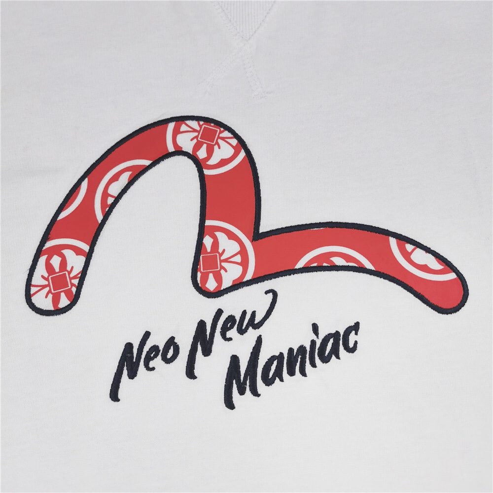 EVISU חולצת טי שירט יפנית עם הדפס שחף וגרפיקה "Neo New Maniac" 5 i1615052733 1103 3