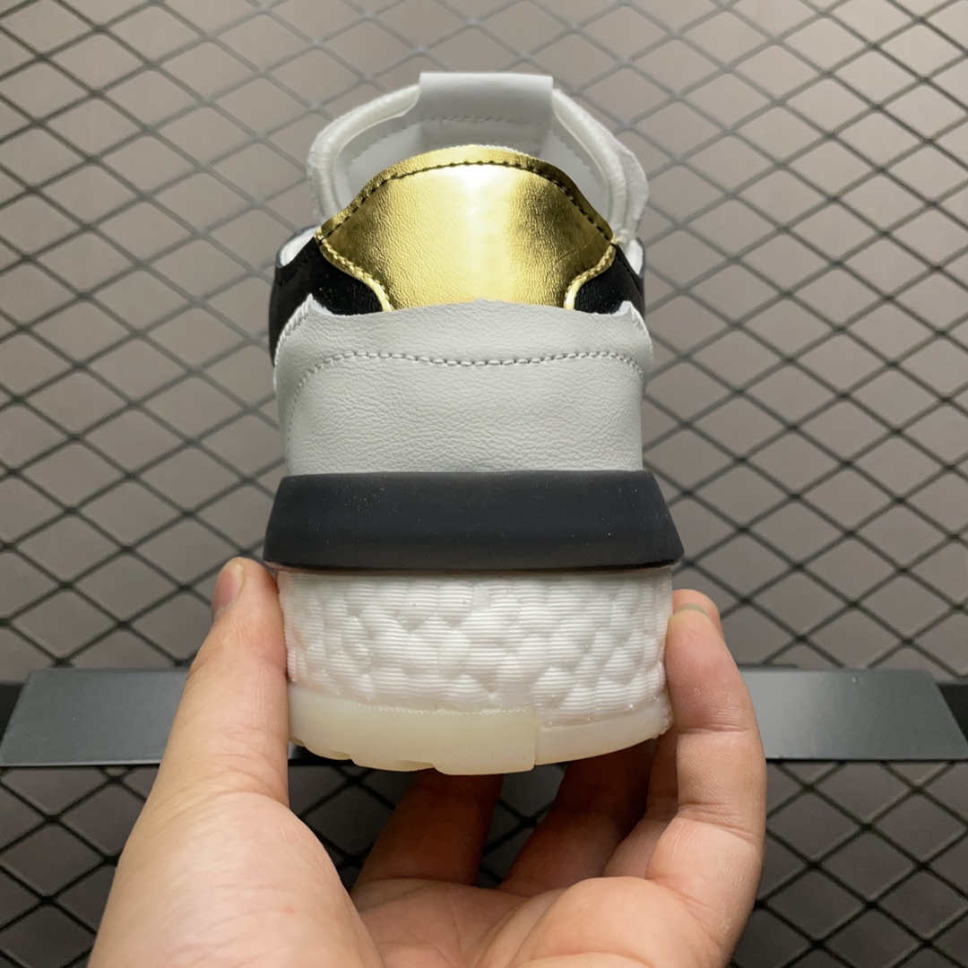 200 AD 阿迪 Rivalry RM 三叶草 BOOST中底 中性男女休闲板鞋 EF6443
