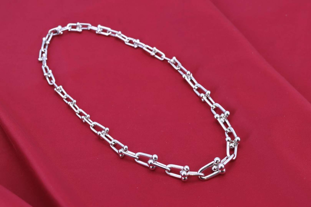 Tiffany & Co. Tiffany&Co.Hardwear 大小U形 竹节项链