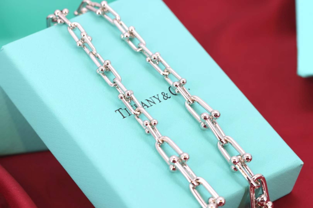 Tiffany & Co. Tiffany&Co.Hardwear 大小U形 竹节项链