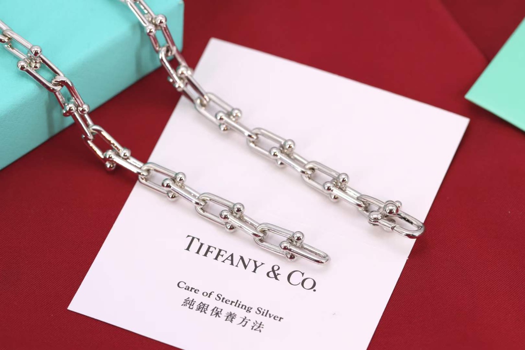Tiffany & Co. Tiffany&Co.Hardwear 大小U形 竹节项链
