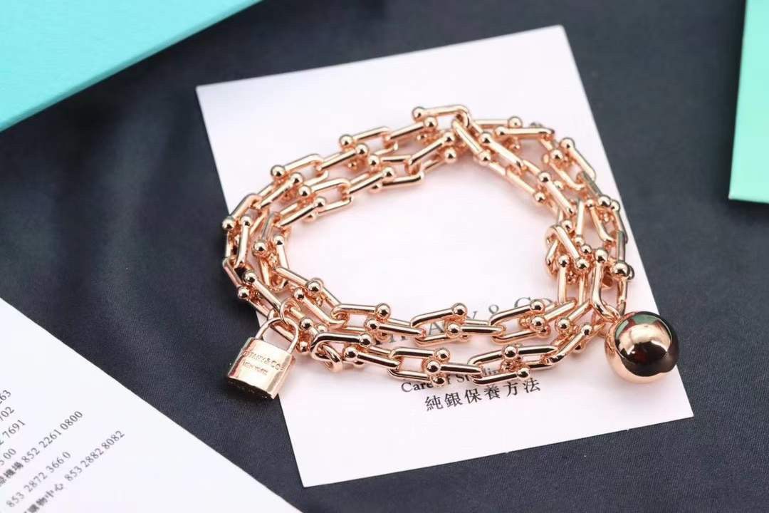 Tiffany & Co. Tiffany&Co. hardwear心锁圆球U型手链