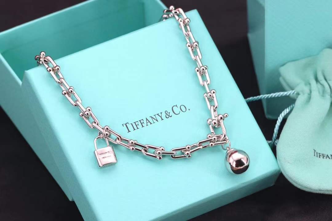 Tiffany & Co. Tiffany&Co. hardwear心锁圆球U型手链