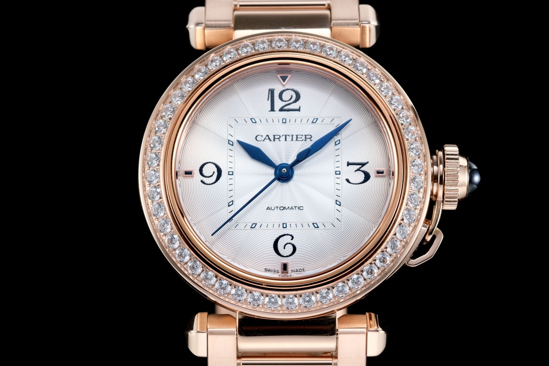 High-End Designer
 Cartier Watch Blue Women
