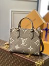 Where to buy fakes Louis Vuitton LV Onthego Handbags Tote Bags Grey Empreinte​ Mini M45779