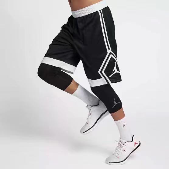 JordanAJ Official Basketball Sports Shorts: Dry Fabric, Logo Print, Various Sizes