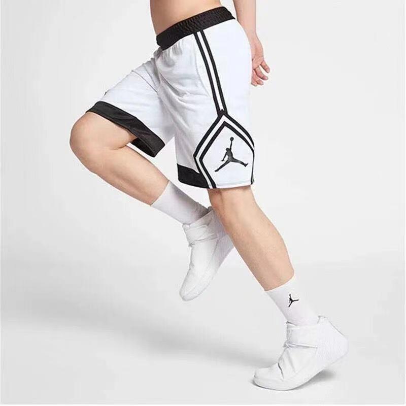 JordanAJ Official Basketball Sports Shorts: Dry Fabric, Logo Print, Various Sizes - 图片 3
