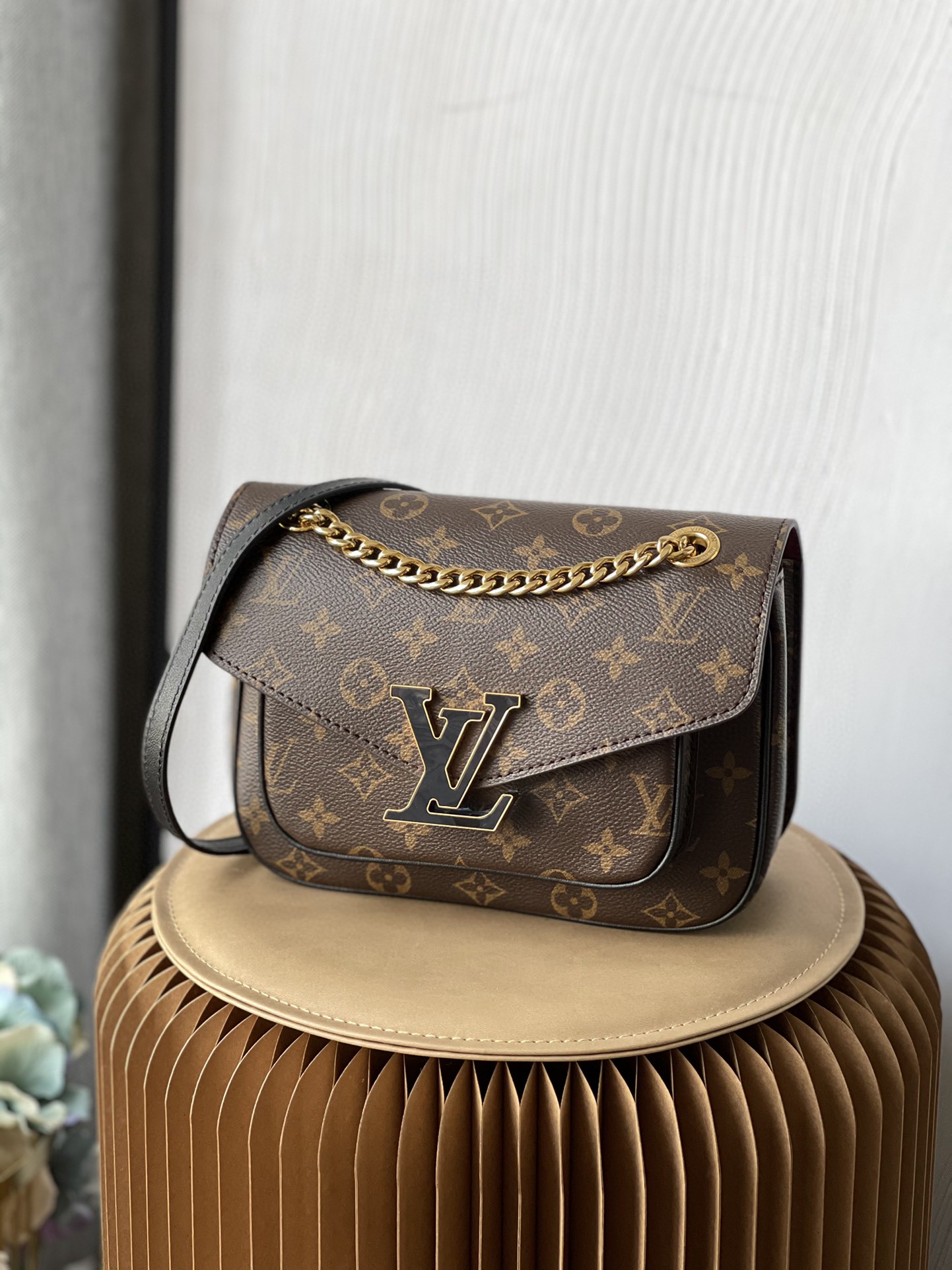 Louis Vuitton LV Passy Crossbody & Shoulder Bags Monogram Canvas Resin Chains