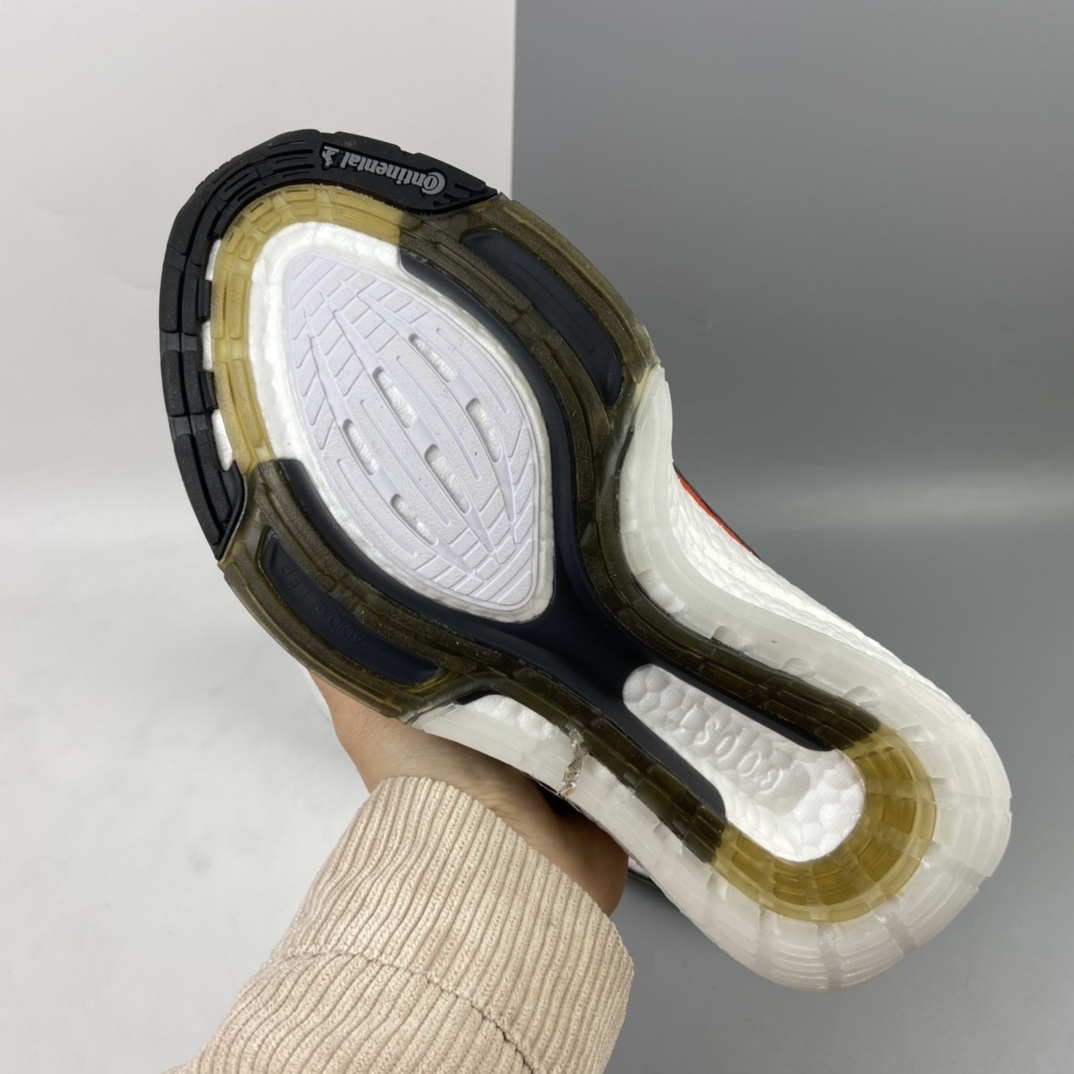 200 Adidas UltraBoost 21 加厚爆米花袜套式针织鞋面休闲运动慢跑鞋FZ1924